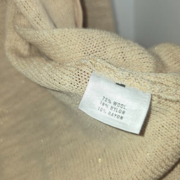St. John By Marie Gray Santana Knit Zip Up Jacket Size S Beige Wool Rayon - Picture 9 of 9